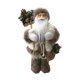 thumbnail image 2 of Escultura de Papá Noel de pie, lindas decoraciones de Papá Noel, Navidad blanco, 2 of 9