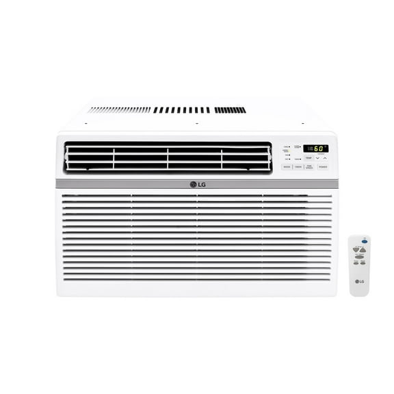 LG 10,000 BTU 115V Window-Mounted Air Conditioner with Remote Control, LW1016ER