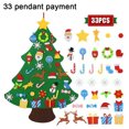 thumbnail image 2 of Adornos navideños, colgante navideño de fieltro no tejido, 2 of 5