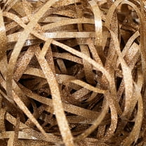 1Pack 150g Crinkle Cut Paper Shred Filler for Packing and Empty Basket Filler, Raffia Tissue Paper Grass Stuffers Gift Boxes Filler for Wrapping Party Supplies Decoration(Gold)