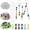 Mixed, variant on Football Themed Keychain Making Kit, Complete Sport Bead Key Chain Craft DIY Keyring Supplies for Parent-Child Activity Football Fans