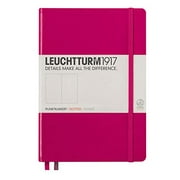 LEUCHTTURM1917 - Medium A5 Dotted Hardcover Notebook (Berry) - 251 Numbered Pages