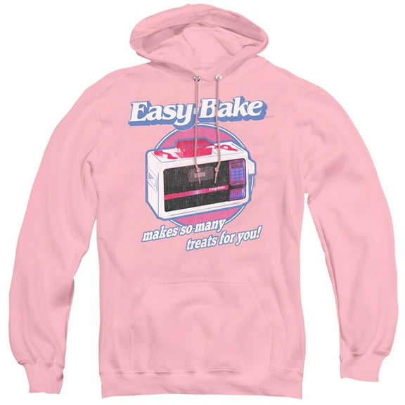 Easy Bake Oven Treats Adult Pullover Hoodie Sweatshirt Pink