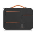 thumbnail image 1 of Qarigey Bolsa para portátil de 13/14/15 pulgadas, organizador Digital electrónico, funda a prueba de golpes, Estuche de transporte Bolsas de mensajero y de hombro Negro 15-16 pulgadas, 1 of 6