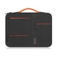 thumbnail image 1 of Qarigey Bolsa para portátil, organizador electrónico, funda Universal a prueba de golpes, resistente al agua, con asa para viaje de negocios Bolsas de mensajero y de hombro Negro 15-16 pulgadas, 1 of 6