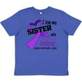 thumbnail image 3 of Inktastic I Love my Sister with Epilepsy Hope, Support, Cure Youth T-Shirt, 3 of 5