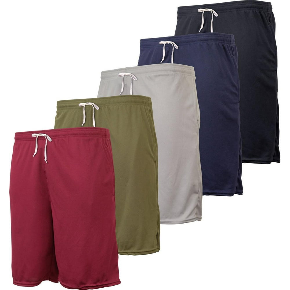Real Essentials Real Essentials Boys Mesh Performance 5Pack Shorts