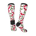 thumbnail image 4 of Easygdp Cherry Fashionable Adult Sockings&Sports Sockings&Breathable Sockings, Non-Pilling,Contrasting Color Design, 4 of 9