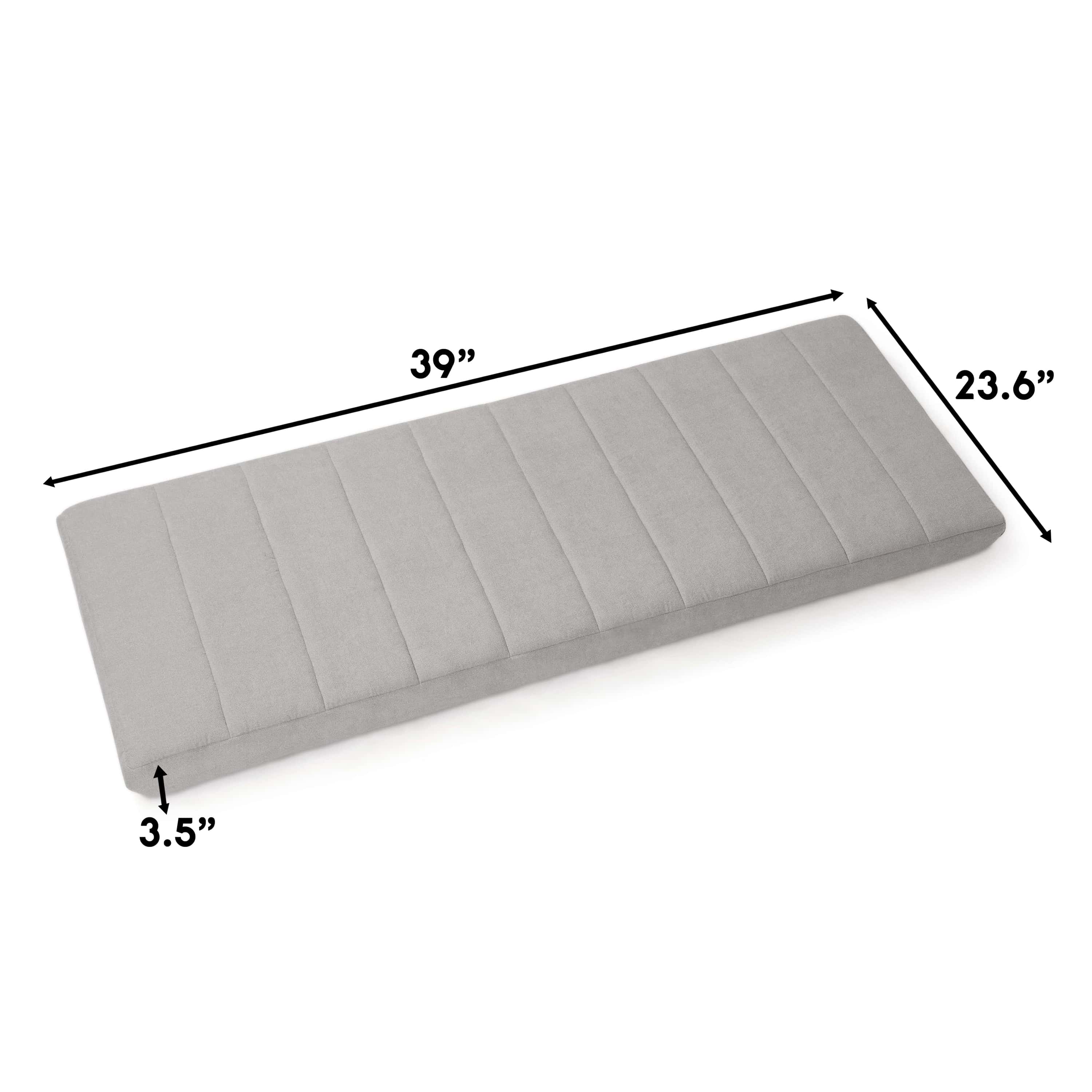 Lammlaoe Twin Headboard, Upholstered Wall Mounted, Peel and Stick Installation, Sound Reducing 3D Panel Design, Easy Assembly, Silver