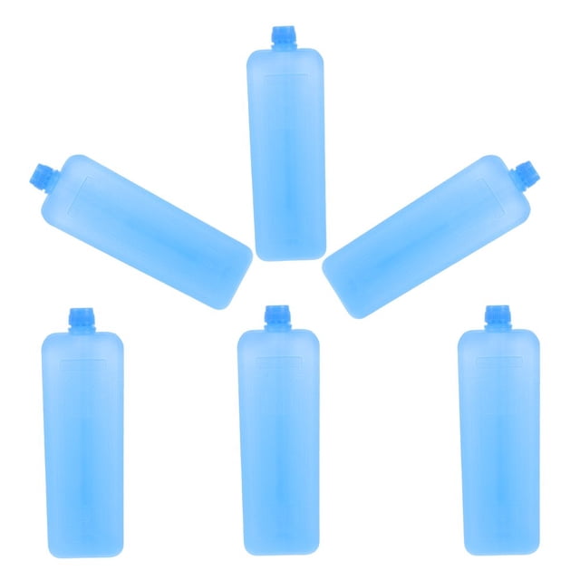 LEEYNEER 6Pcs Freezer Packs for Lunch Boxes Simple Style and Modern Appearance for General Users 11.8X2.3X1.7In