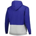 thumbnail image 3 of Men's Fanatics Royal Philadelphia 76ers Big & Tall Anorak Half-Zip Hoodie, 3 of 3
