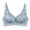 Blue, variant on Womens Bras Sports Push up Bras for Women Wireless Beauty Back High Support Bra Black,36