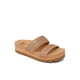 thumbnail image 2 of Sandalia REEF Cushion Vista Hi de rafia chocolate para mujer, 2 of 7