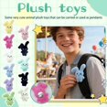 thumbnail image 2 of Easter Bunny Cute Plush Pins, 4.3" Bunny Stuffed Animal Brooch Birthday Gifts for Teens Adults, Easter Bunny Decor for Backpack Coat, 2 of 13