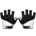 thumbnail image 2 of SPRING PARK 1 Pair Cycling Men Women Half Finger Nylon Bike Gloves Anti Slip Pad MTB Outdoor Sport Short Gloves, 2 of 7