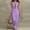 Purple, variant on Women Halter Neck Sleeveless Bodycon Maxi Dress, Solid Color Slim Fit Ruched Long Slip Dress, Elegant Evening Gown Light Blue XL(XL)