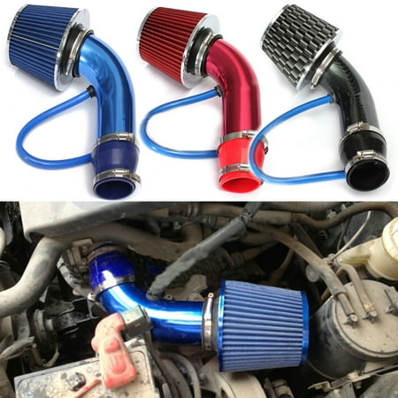 Universal 2.5'' - 3.0'' Performance Cold Air Intake Filter Alumimum Induction Pipe air intake hoses Hose