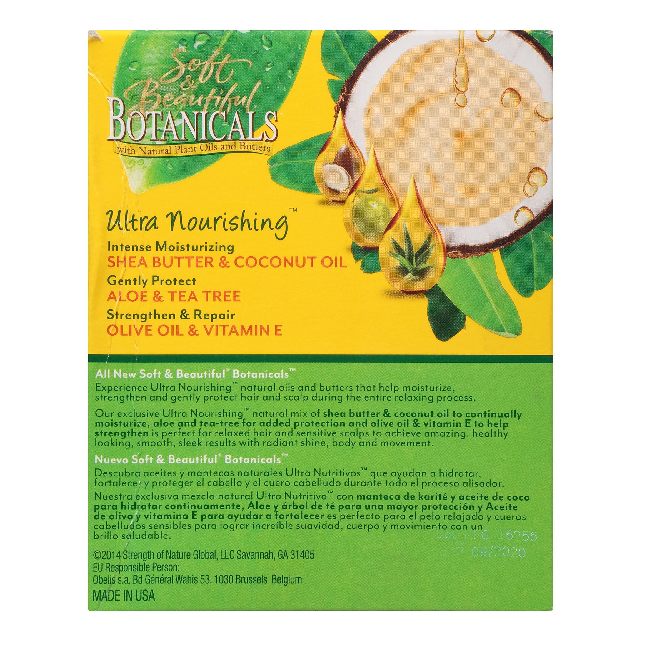Soft & Beautiful Botanicals Regular No-Lye No Mix Relaxer