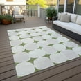 thumbnail image 6 of Addison Rugs Chantille Indoor/Outdoor Transitional Circles Green Washable Rectangle Rug, 8' x 10', 6 of 6