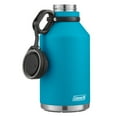 thumbnail image 3 of Coleman Stainless Steel Growler, Tethered Lid, Carribean Sea, 64 Oz., 3 of 4
