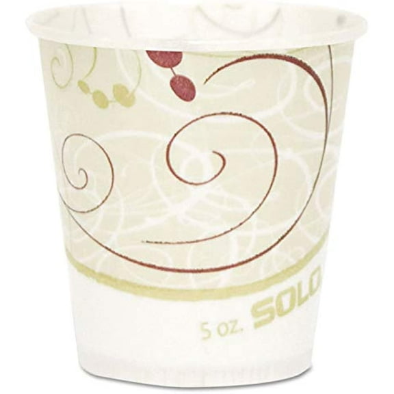 SOLO Paper Water Cups Waxed 5oz 100/Pack R53SYMPK
