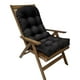 Adirondack Chair Cushion | Weather Resistant High Back Folding Chair