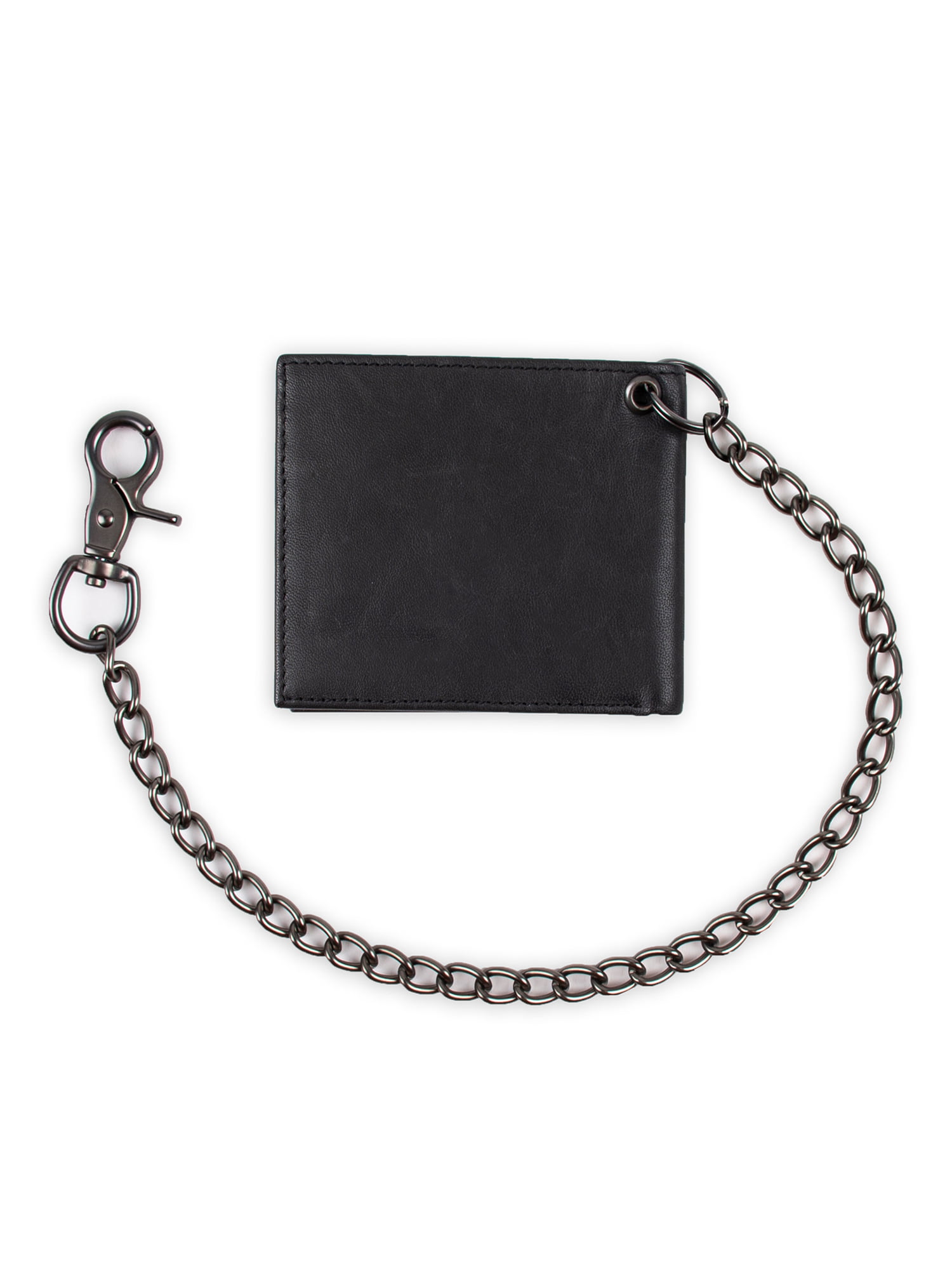 Dickies Men's Trifold Chain Wallet Black