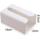 thumbnail image 2 of Caja de pañuelos de cocina, cajón montado en la pared, soporte para papel higiénico, caja de almacenamiento de papel higiénico, caja de pañuelos montada en la pared, sin necesidad de perforar, 2 of 6