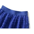 thumbnail image 2 of JMSUN Women’s Layered Ruffles Tulle Skirt Pleated High Waist Fluffy Maxi Skirt Fairy Cake Dress Long Tutu Party Skirt, 2 of 5