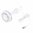 thumbnail image 4 of Ventilador de techo VizGiz, circulador de aire pequeño USB DC 5 V con 6 aspas, 4 of 8