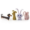 The Secret Life of Pets - Mini Pets Collectible Figures 4-Pack