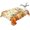 DarkOrange PaleGoldenRod, variant on Hello Fall Table Cloth Waterproof Tablecloths, Orange Pumpkins Thanksgiving Maple Leaf Tablecloth Dining Table Cover for Kitchen Party Tabletop Outdoor, Rectangle Tablecloth 52x70 Inch