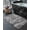 Grey and Beige, variant on Bathroom Rug Mat 24x36, Soft and Absorbent Marble Bath Mat, Non Slip Machine Washable Bath Rugs for Shower Floor, Tub, Sink, White and Beige