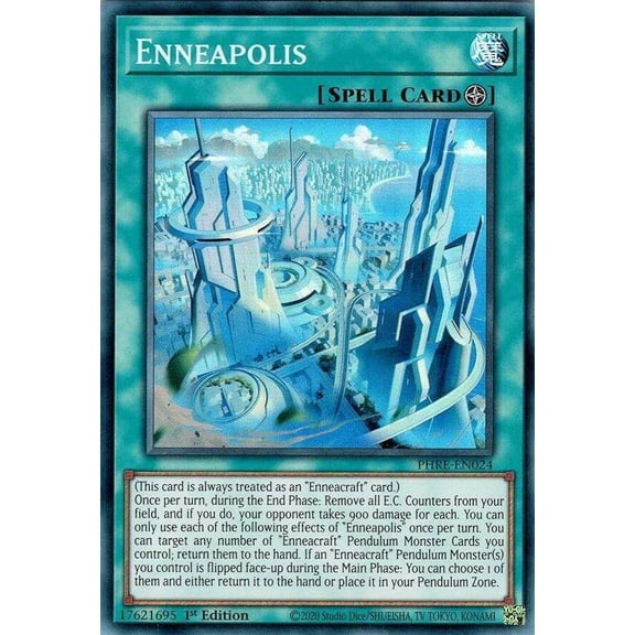 YuGiOh Phantom Revenge Super Rare Enneapolis PHRE-EN024