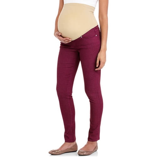 maternity colored skinny jeans
