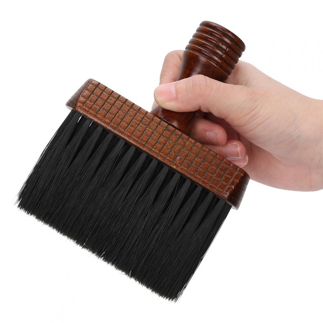 Pincel de Corte Pincel Barber Suave Cepillo para El Cabello Roto Pelrice Barber