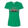 thumbnail image 2 of 1969 Plymouth Road Runner Hot Rod Racing | Womens Cars and Trucks Graphic T-Shirt, Kelly, Medium, 2 of 4