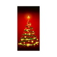 thumbnail image 3 of Yhmxh Christmas Door Cover Merry Christmas Decorations Red Gift Box Front Door Banner Christmas Backdrop Hanging Xmas Tree Front Door Covers Background Banner for Xmas Window Party Decor, 71"x35", 3 of 7