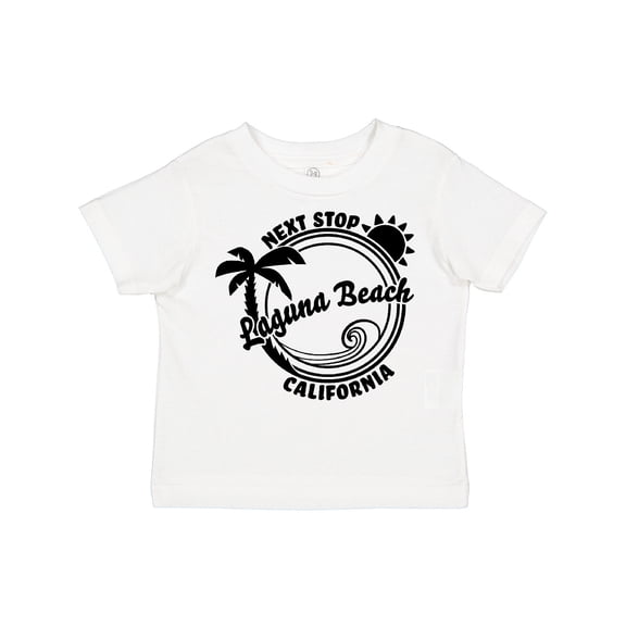 Inktastic Next Stop Laguna Beach, California Boys or Girls Toddler T-Shirt
