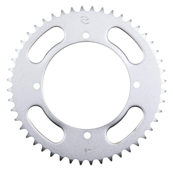 Primary Drive Rear Steel Sprocket 48 Tooth Silver For Kawasaki KX65 2000-2009,2011-2025