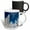 Multicolor, variant on 3drose, Snowy Forest in the Np Bavarian Forest in Winter. Bavaria, Germany, 11oz Two-tone Black Mug