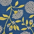 thumbnail image 5 of Walker Outdoor 3'3" x 5' Floral Area Rug, Blue and Green, 5 of 6