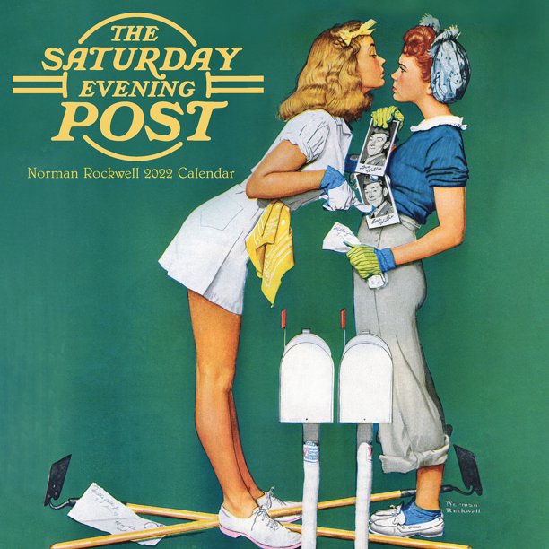 Calendar Ink The Saturday Evening Post 2022 (Norman Rockwell) - Walmart.com