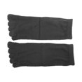 thumbnail image 4 of Unique Bargains 1 Pair Five Toe Socks Soft Thickening Socks for Women Deep Gray, 4 of 6