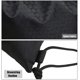 thumbnail image 4 of Bolsa de gimnasia con cordón, bolsa deportiva con cordón, bolsa deportiva impermeable con cremallera exterior para deportes, playa, vacaciones, natación, viajes, 2 piezas, 4 of 5