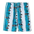 thumbnail image 1 of TIHLMK Men's Drawstring Print Beach Shorts Holiday Style Beach Shorts, 1 of 7
