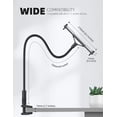 thumbnail image 5 of Lamicall Support de Tablette à Col de Cygne Support de Support pour iPad - Pince de Bras de Tablette Flexible pour Lit, Bureau Compatible avec iPad 2020, 5 of 5