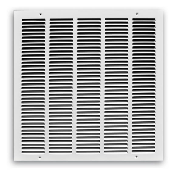 170 20X20 Return Air Grille 20-Inch x 20-Inch Sidewall or Ceiling Return Air Grille, White