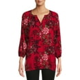 thumbnail image 4 of The Pioneer Woman Floral Peasant Blouse, 4 of 7