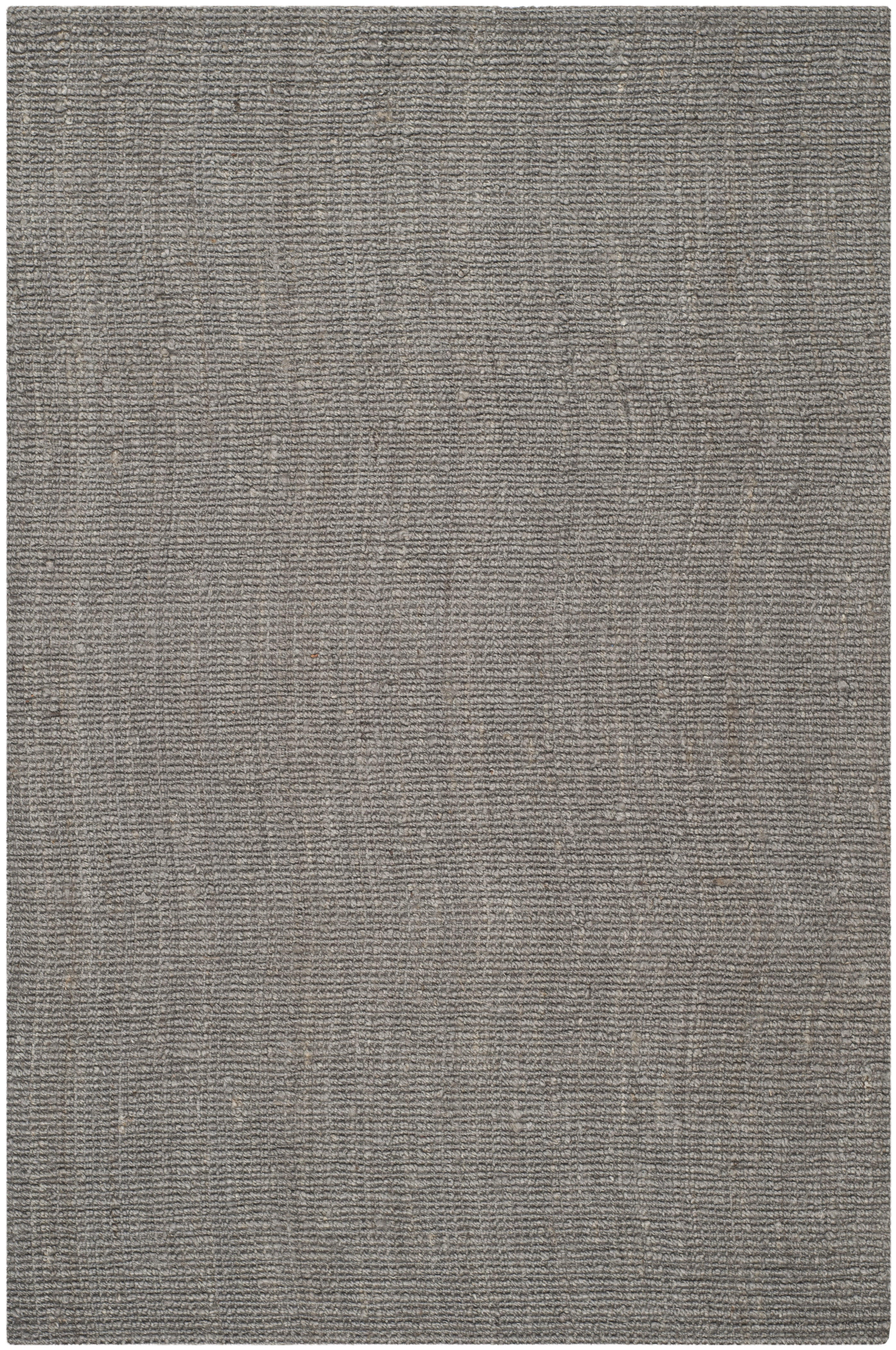 Safavieh Natural Fiber Levi Solid Area Rug, Light Gray, 6' x 8'